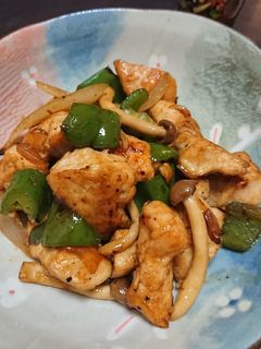 鶏胸肉と野菜のオイスター炒め-レシピのメイン写真