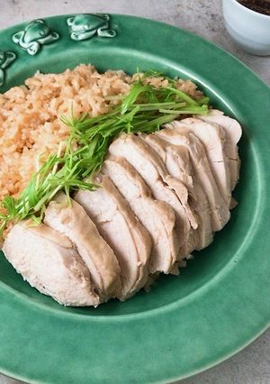 *シンガポール風チキンライス*-レシピのメイン写真