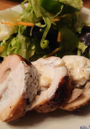 鶏もも肉のヨーグルトロールステーキ-レシピのメイン写真