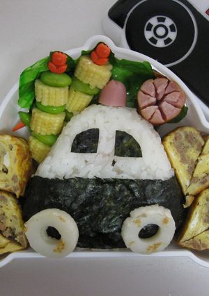 キャラ弁☆大好きパトカー弁当☆-レシピのメイン写真
