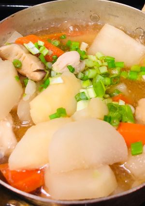お出汁の効いた 体に優しい煮物の作り方♡-レシピのメイン写真