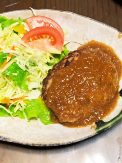 旬☆新玉ねぎソースのハンバーグ♪-レシピのメイン写真