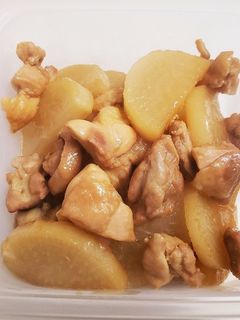 鶏もも肉と大根の照り煮-レシピのメイン写真