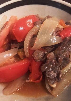 トマトと牛肉のすき煮-レシピのメイン写真