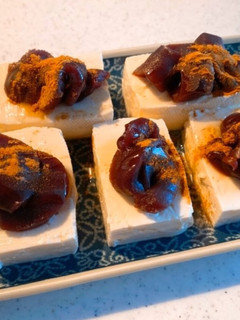 お豆腐でお餅風デザート-レシピのメイン写真