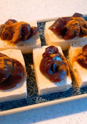 お豆腐でお餅風デザート-レシピのメイン写真