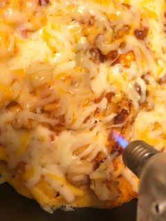 フライパンで作る簡単ピザ-レシピのメイン写真