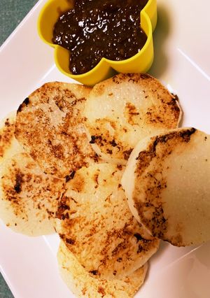 長芋のバターソテー醤油麹添え-レシピのメイン写真