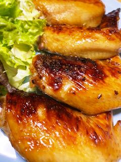 男飯★BBQにも!手羽先の親父照焼グリル-レシピのメイン写真