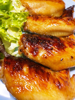 男飯★BBQにも!手羽先の親父照焼グリル-レシピのメイン写真