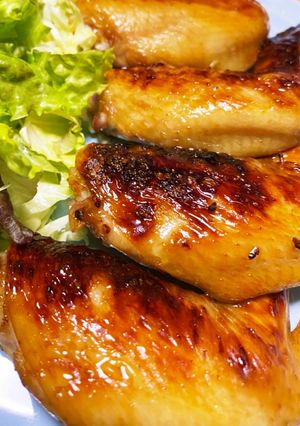 男飯★BBQにも！手羽先の親父照焼グリル-レシピのメイン写真