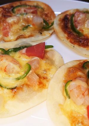 子供も大人も喜ぶ♪簡単照り焼き風ピザ-レシピのメイン写真