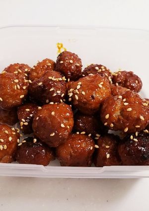 肉団子の甘酢あん-レシピのメイン写真