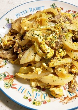 10分スピード一品!卵と豚肉炒め-レシピのメイン写真