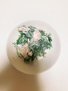 即席!ほうれん草とハムのマヨネーズ和え-レシピのメイン写真