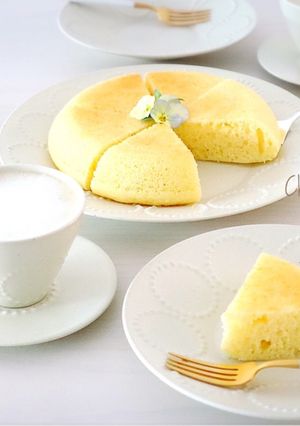 炊飯器de簡単♡ふわふわ♪チーズ蒸しパン-レシピのメイン写真
