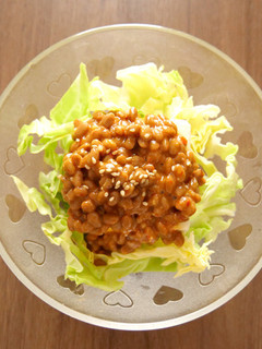 まな板いらず。納豆でジャージャー冷奴-レシピのメイン写真
