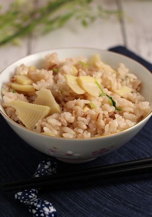 レンジで簡単！たけのこご飯☆混ぜるだけ-レシピのメイン写真
