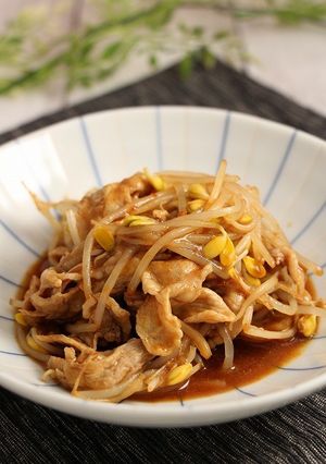 レンジで簡単！回鍋肉☆豚こまもやし-レシピのメイン写真