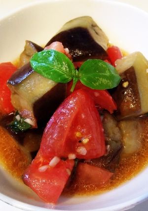 なすとトマトのマリネ-レシピのメイン写真