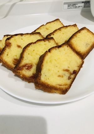 パウンドケーキ　さくらんぼジャム-レシピのメイン写真
