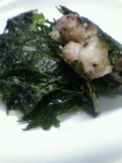 ♪鶏肉の大葉巻き♪-レシピのメイン写真