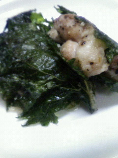 ♪鶏肉の大葉巻き♪-レシピのメイン写真