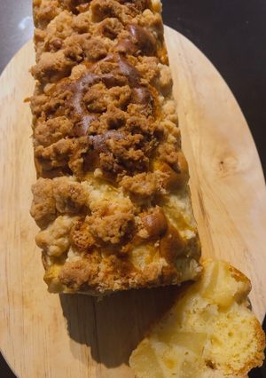 りんごのクランブルパウンドケーキ-レシピのメイン写真