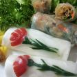 母の日の「カーネーション」【生春巻き】