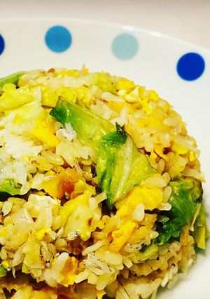 春キャベツと梅しらすの絶品チャーハン-レシピのメイン写真