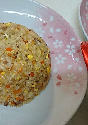 【簡単 牛肉チャーハン】-レシピのメイン写真