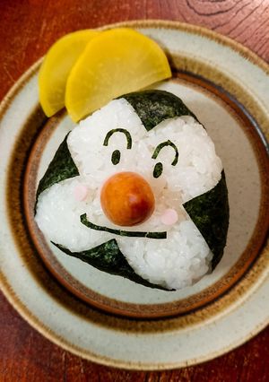 おむすびまん 簡単おにぎりアンパンマン-レシピのメイン写真