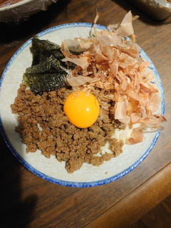 簡単肉そぼろぶっかけ温うどん-レシピのメイン写真
