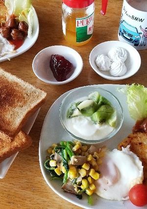 朝ごはん！オートミール食パン-レシピのメイン写真