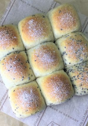 ポリ袋deゴロッとさつま芋のちぎりパン♪-レシピのメイン写真