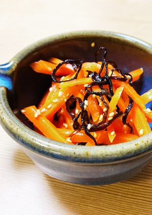 簡単☆人参の塩昆布レモン和え-レシピのメイン写真