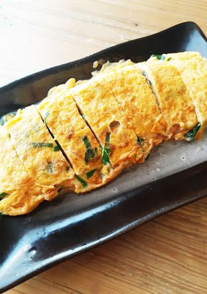 にら玉子焼き-レシピのメイン写真