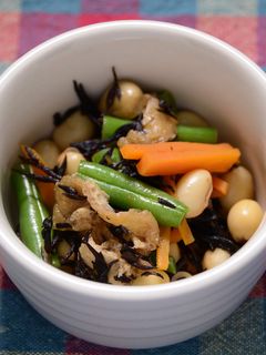 いなべ市学校給食☆ひじきの煮物-レシピのメイン写真