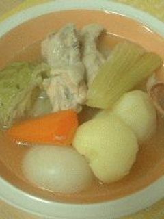 *鶏手羽元のポトフ*-レシピのメイン写真