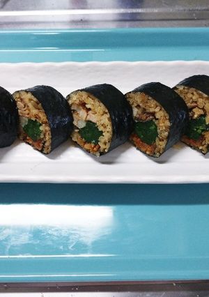 家系ラーメン風海苔太巻き-レシピのメイン写真