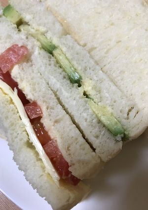 アボカドサンド-レシピのメイン写真