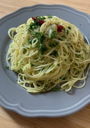 パセリのパスタ-レシピのメイン写真