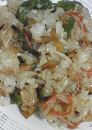 余ったメンマで炒飯☆-レシピのメイン写真