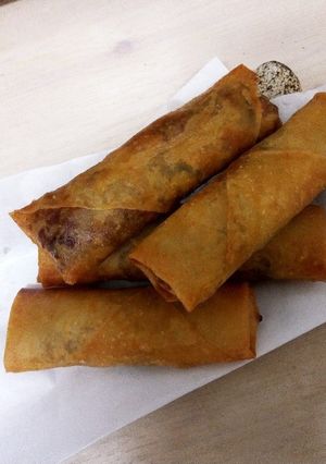 牡蠣in贅沢春巻き-レシピのメイン写真