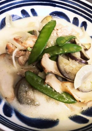 お野菜たっぷりタイ風うどん-レシピのメイン写真