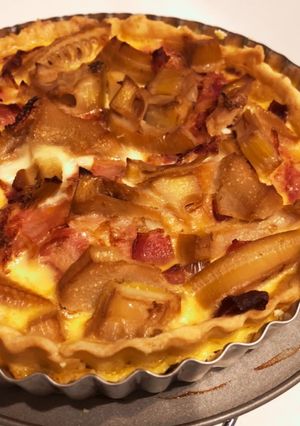 筍とベーコンキッシュ　筍の煮物リメイク！-レシピのメイン写真