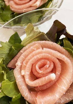 生ハムの薔薇サラダ-レシピのメイン写真