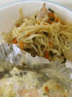 【学校給食】豚肉と切干大根の炒め物-レシピのメイン写真