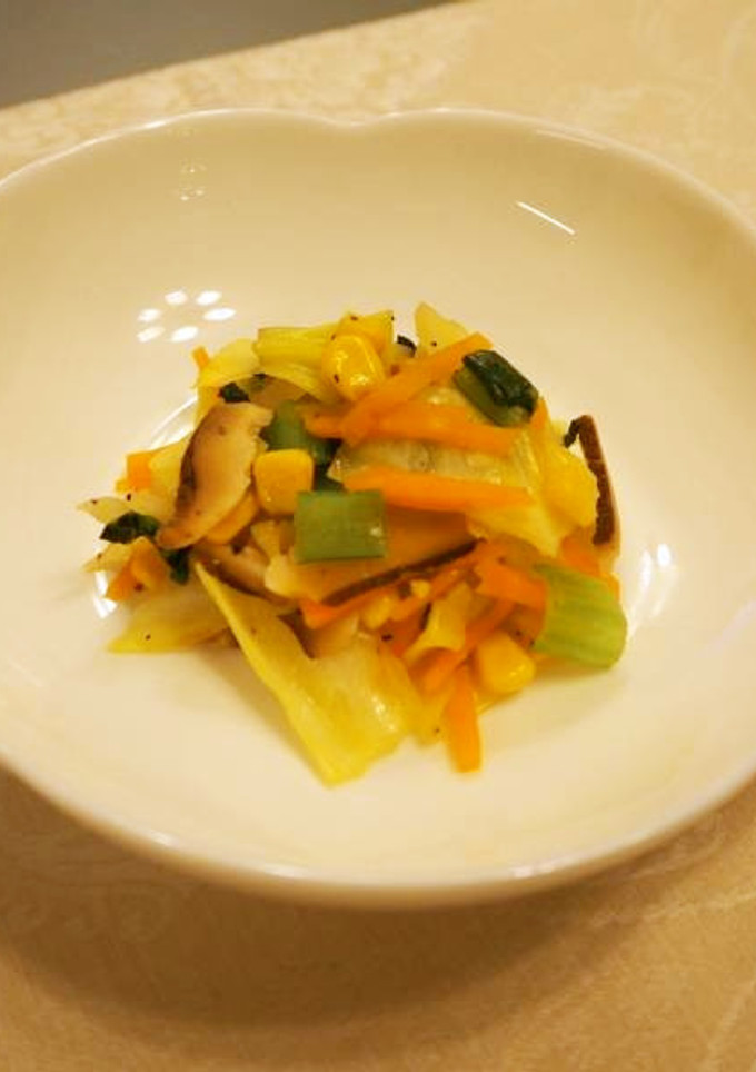 野菜ソテー＠倉敷市学校給食-レシピのメイン写真