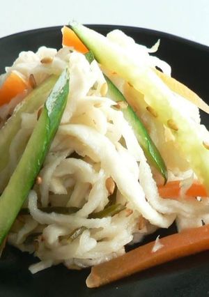 簡単♪ 切干大根のナムル(精進料理)-レシピのメイン写真
